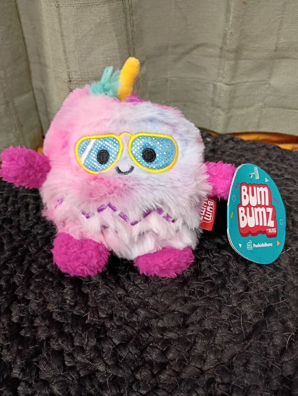 NWT BumBumz Poolside Bumz Dawson The Tropical Drink Size 3.5"